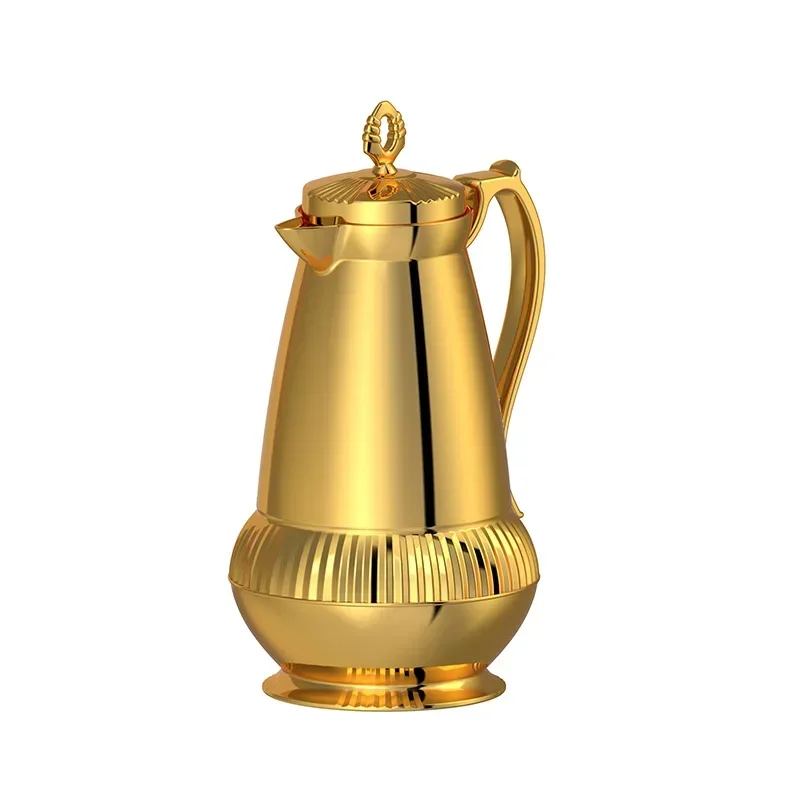 Plastic thermos flask wholesale arab hand warmer hotel golden coffee maker water bottle
Plastic thermos flask wholesale arab hand warmer hotel golden coffee maker water bottle