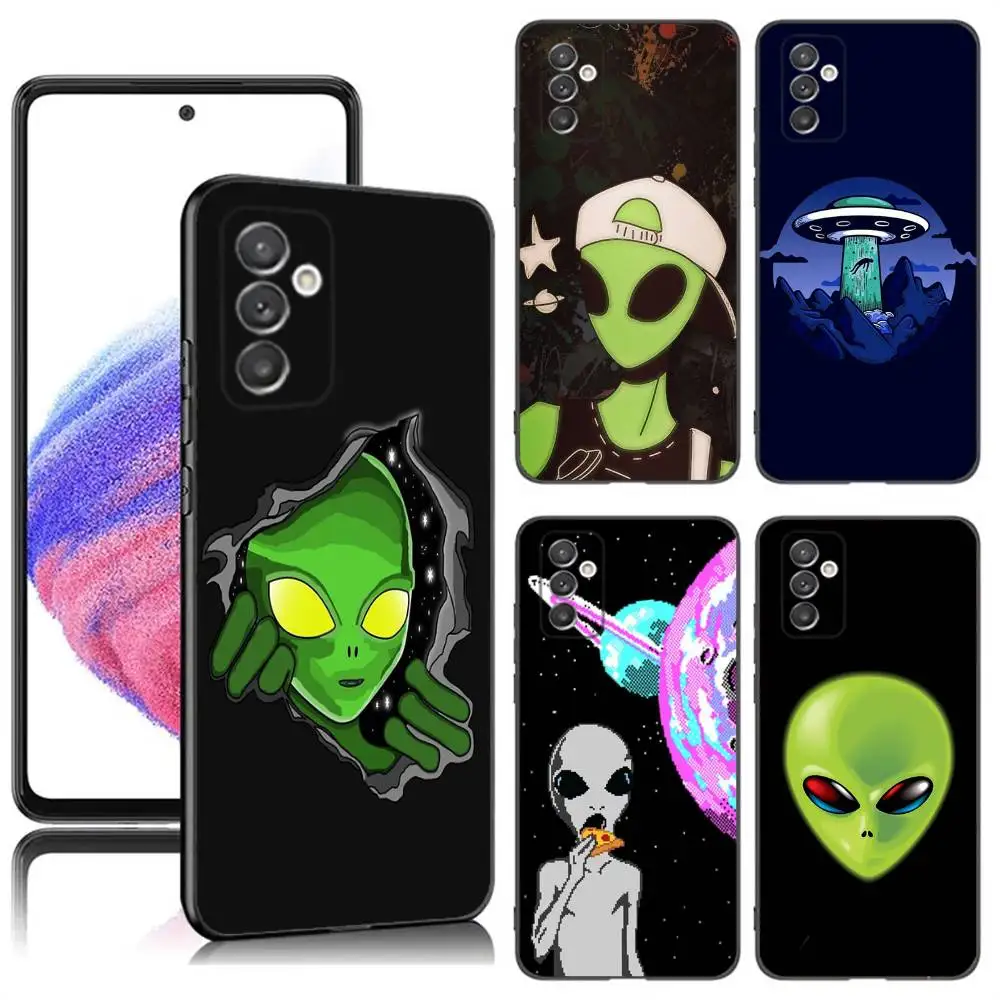 Alien Space Phone Case For Samsung S24,23,22,30,21,10,9,Ultra,Plus,Lite,FE,5G Black Soft Case
Alien Space Phone Case For Samsung S24,23,22,30,21,10,9,Ultra,Plus,Lite,FE,5G Black Soft Case