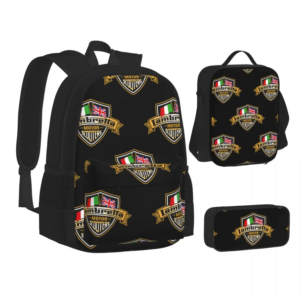 Jack And Italian Flags Backpacks Boys Girls Bookbag Students School Bags Kids Rucksack Lunch Bag Pen Bag Three-Piece Set
Jack And Italian Flags Backpacks Boys Girls Bookbag Students School Bags Kids Rucksack Lunch Bag Pen Bag Three-Piece Set