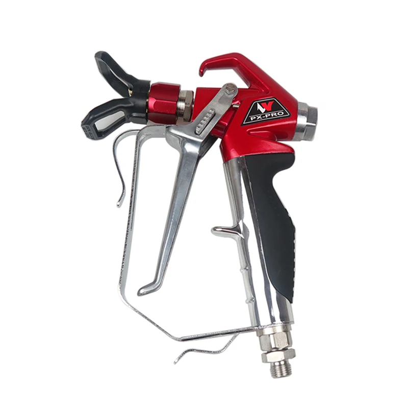 Professional Airless Spray Gun High Pressure 3600PSI With Nozzle Guard Airless Spraying Machine For Wagner Titan Painting Tools
Professional Airless Spray Gun High Pressure 3600PSI With Nozzle Guard Airless Spraying Machine For Wagner Titan Painting Tools