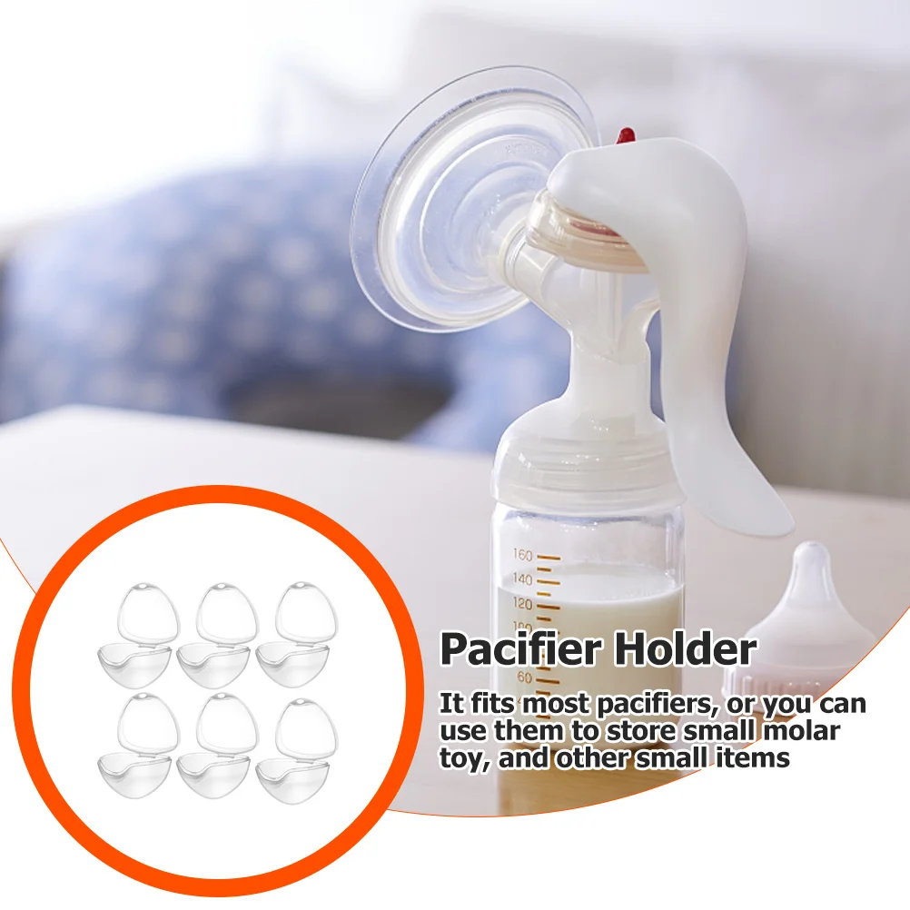 6 шт., защитная коробка для соски, портативный пылезащитный держатель для детской соски, дорожный контейнер для хранения, контейнер для молярных игрушек
6 шт., защитная коробка для соски, портативный пылезащитный держатель для детской соски, дорожный контейнер для хранения, контейнер для молярных игрушек