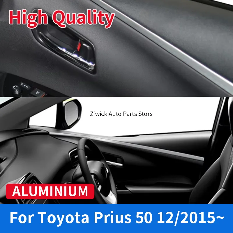 High Quality ALUMINIUM ALLOY Car Styling Internal Accessories 2PCS Inner Door Molding Trim for Toyota Prius 50 2015 2016
High Quality ALUMINIUM ALLOY Car Styling Internal Accessories 2PCS Inner Door Molding Trim for Toyota Prius 50 2015 2016