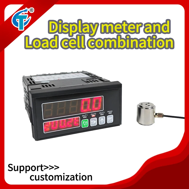 KV-4A Indicator and Micro Weighing Sensor, Φ20mm Stainless Steel Column Type Load Cell 220VAC High Speed 1280Hz Weight Controlle
KV-4A Indicator and Micro Weighing Sensor, Φ20mm Stainless Steel Column Type Load Cell 220VAC High Speed 1280Hz Weight Controlle