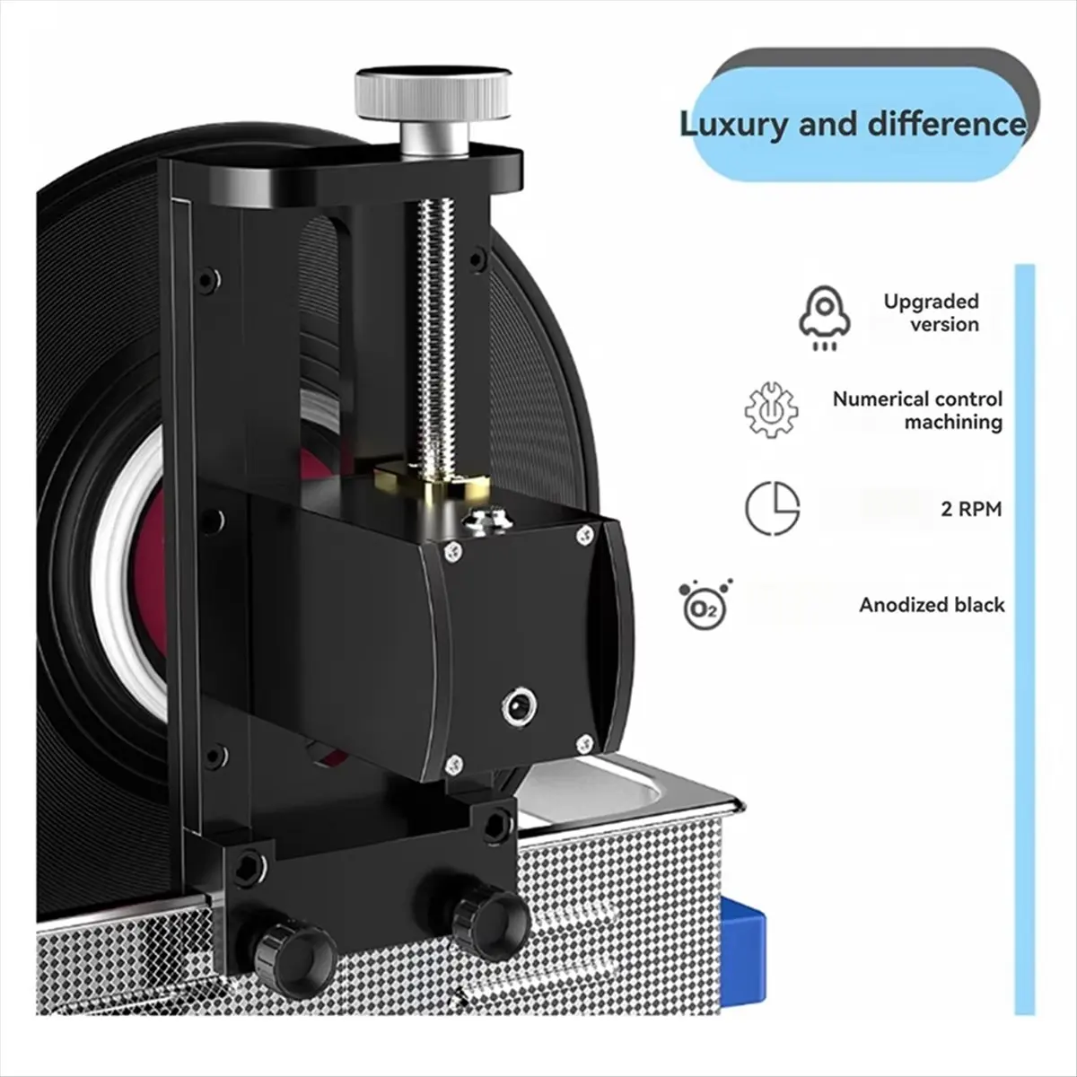 【AA85】 Ultrasonic Vinyl Cleaner Bracket 2 RPM 5 Sheets Cleaned Same Time for 6L Above Capacity Record Stand Record Care US Plug
【AA85】 Ultrasonic Vinyl Cleaner Bracket 2 RPM 5 Sheets Cleaned Same Time for 6L Above Capacity Record Stand Record Care US Plug
