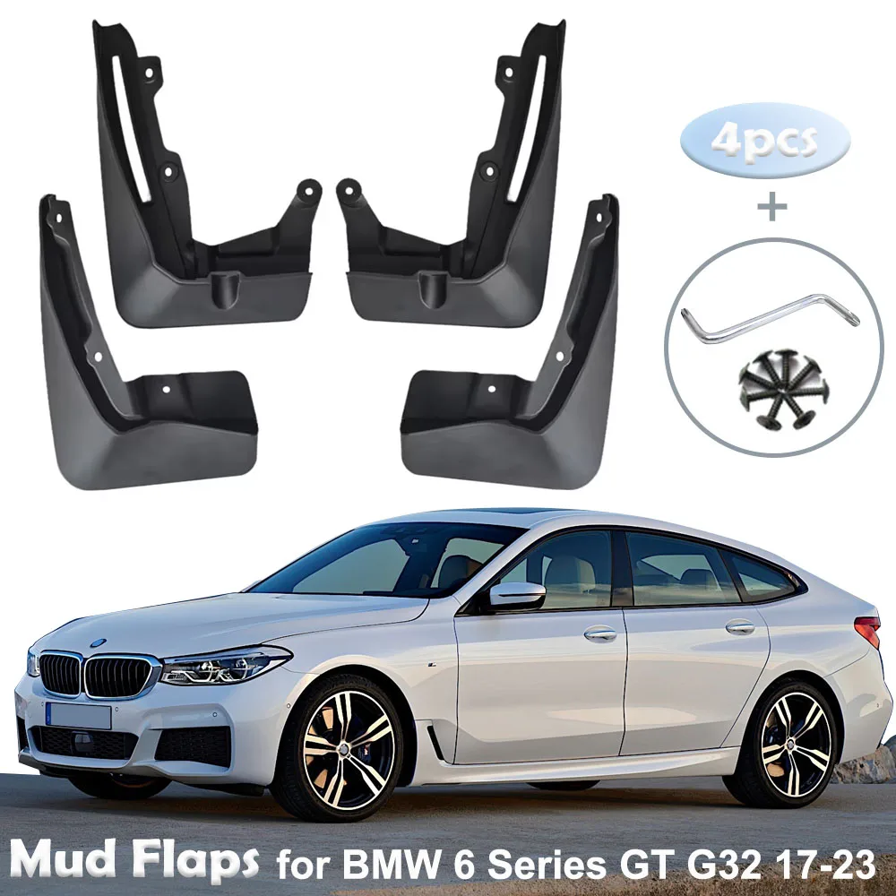 4PCS High Quality Mudguards Fender Flare Mud Flaps For BMW 6 Series Gran Turismo GT G32 M Sport 2017-2023 Mud Guard Rear Fenders
4PCS High Quality Mudguards Fender Flare Mud Flaps For BMW 6 Series Gran Turismo GT G32 M Sport 2017-2023 Mud Guard Rear Fenders
