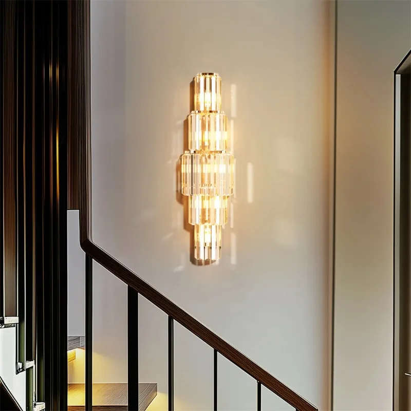【Trending】TX LUVODI Modern Crystal Wall Lamp 3-Layer Wall Crystal Sconce Light E14 Led Corn Lights
【Trending】TX LUVODI Modern Crystal Wall Lamp 3-Layer Wall Crystal Sconce Light E14 Led Corn Lights