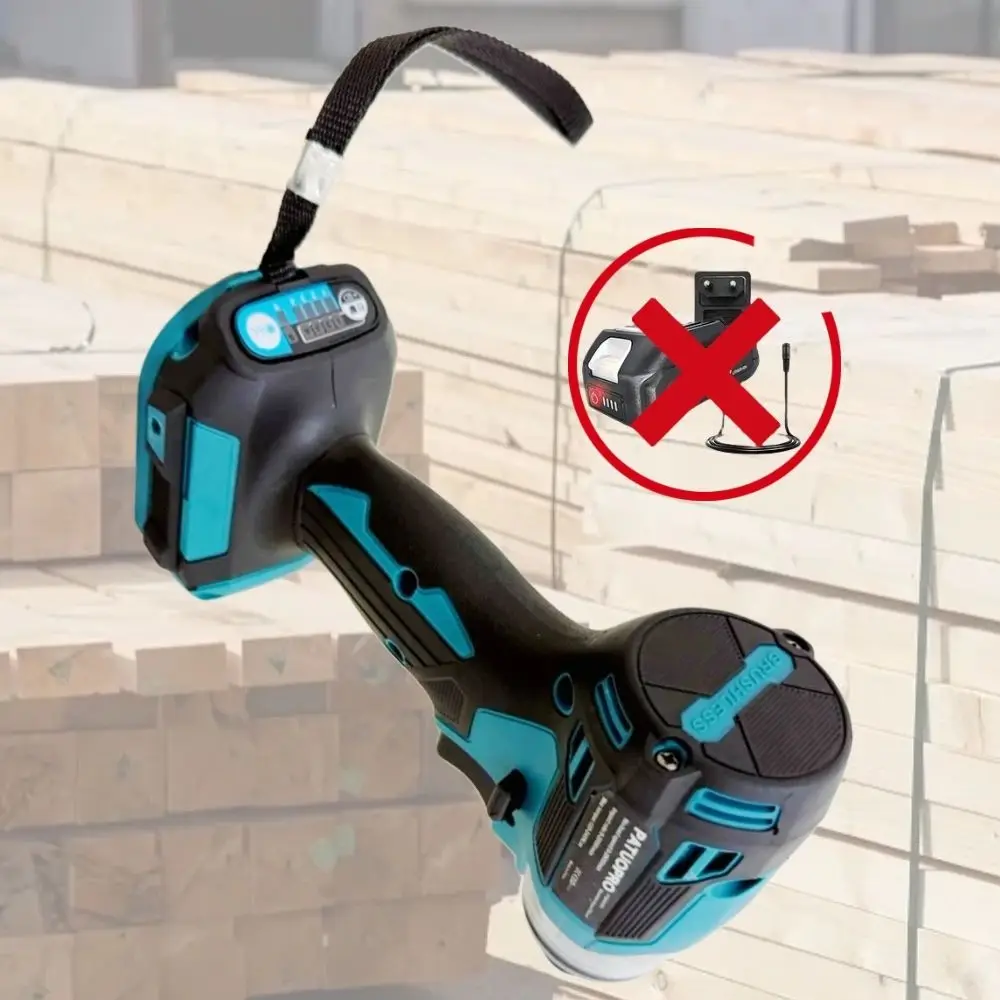 PATUOPRO 5 Speed Brushless Electric Screwdriver Cordless Impact Drill Driver 1/4 Inch Handheld Power Tool For Makita 18V Battery
PATUOPRO 5 Speed Brushless Electric Screwdriver Cordless Impact Drill Driver 1/4 Inch Handheld Power Tool For Makita 18V Battery