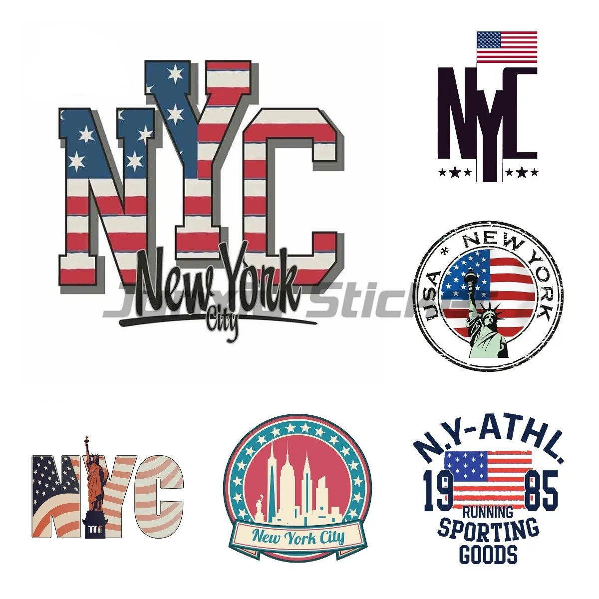 New York City USA DIY Decal Motorcycle Car Stickers 3D Waterproof Decor Suitable for VAN RV SUV
New York City USA DIY Decal Motorcycle Car Stickers 3D Waterproof Decor Suitable for VAN RV SUV