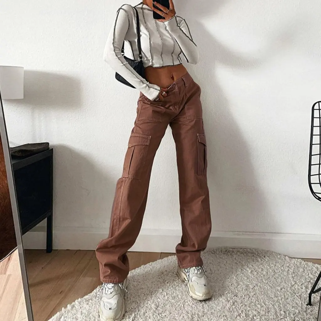 Women's Fashion Bay Denim Overalls European And American Style Semi-Elastic All-Match Cowboy-Inspired Trousers
Women's Fashion Bay Denim Overalls European And American Style Semi-Elastic All-Match Cowboy-Inspired Trousers