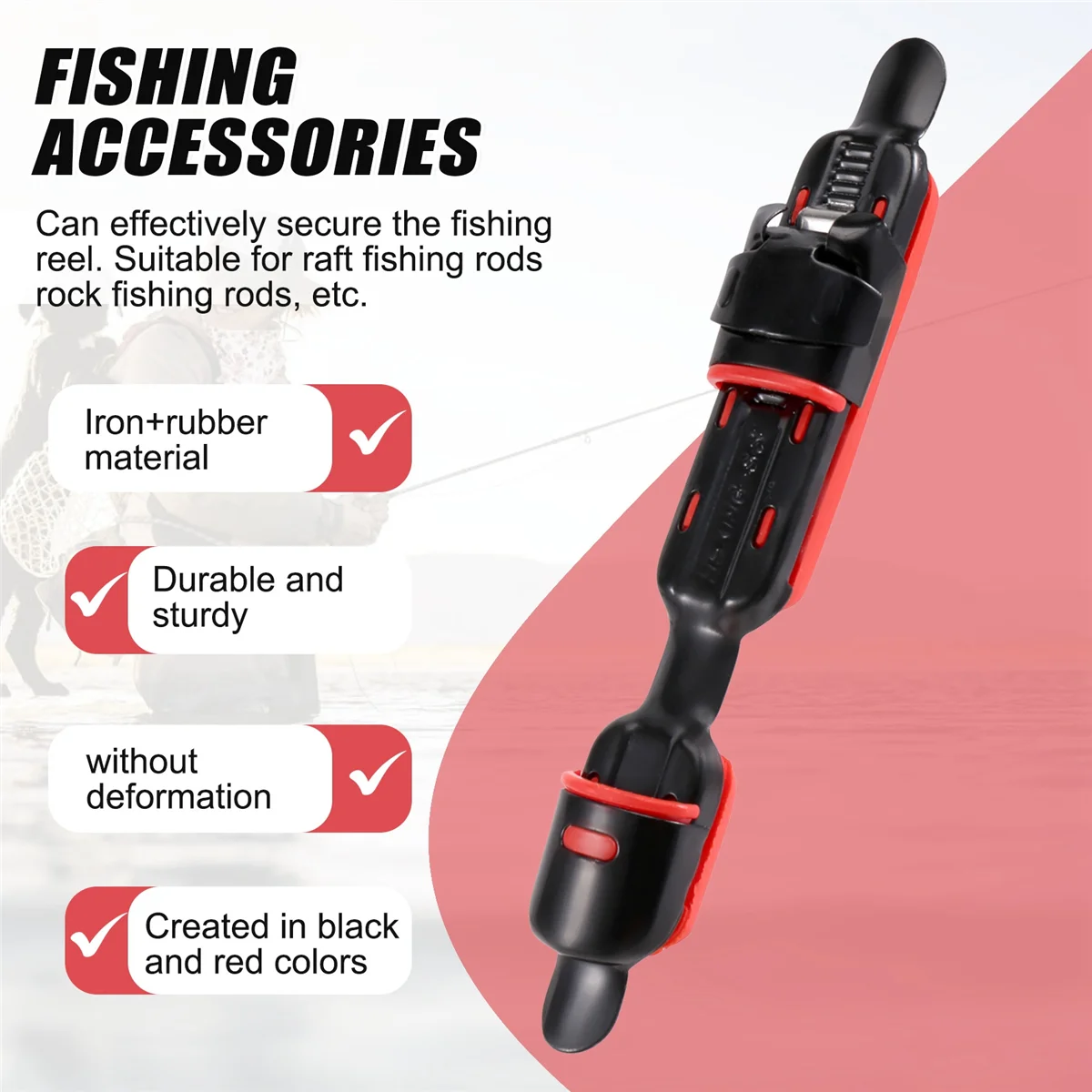 12Pcs Reel Seat Deck Fishing Rod Clip Fitted Wheel Reel Rubber Cushion Tools Accessory Holder Fishing Tackle HOT
12Pcs Reel Seat Deck Fishing Rod Clip Fitted Wheel Reel Rubber Cushion Tools Accessory Holder Fishing Tackle HOT