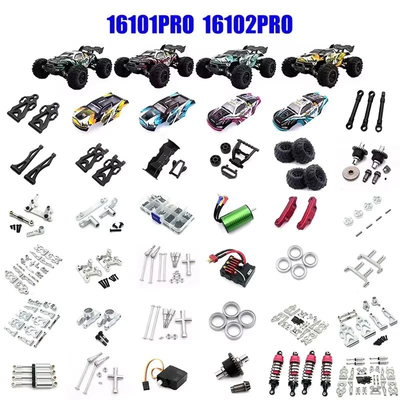 SCY 16101 PRO 16102 PRO SG116MAX RC Automobile 1:16, бесщеточный автомобиль, серебристый, обновленные металлические запасные части/оригинальные запасные части
SCY 16101 PRO 16102 PRO SG116MAX RC Automobile 1:16, бесщеточный автомобиль, серебристый, обновленные металлические запасные части/оригинальные запасные части