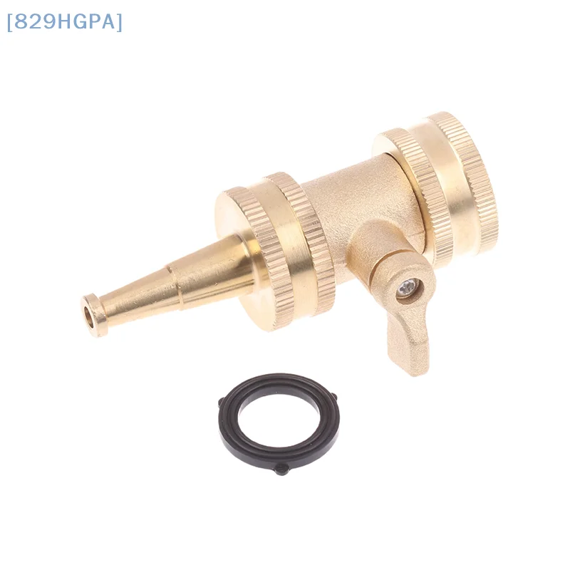 High Pressure Hose Nozzle Solid Brass Sprayer Nozzle Replacement Jet Nozzle With Hose Shut Off Valve For Washing Cleaning Tool
High Pressure Hose Nozzle Solid Brass Sprayer Nozzle Replacement Jet Nozzle With Hose Shut Off Valve For Washing Cleaning Tool