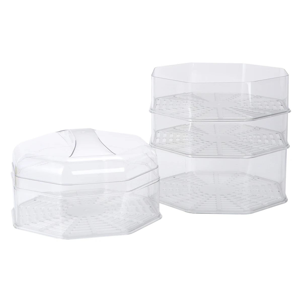 5pcs Thick Plastic Transparent Food Lid Vegetable Cover Rice Insulation Dish Storage Anti fly Mosquito Multi layer Kitchen
5pcs Thick Plastic Transparent Food Lid Vegetable Cover Rice Insulation Dish Storage Anti fly Mosquito Multi layer Kitchen