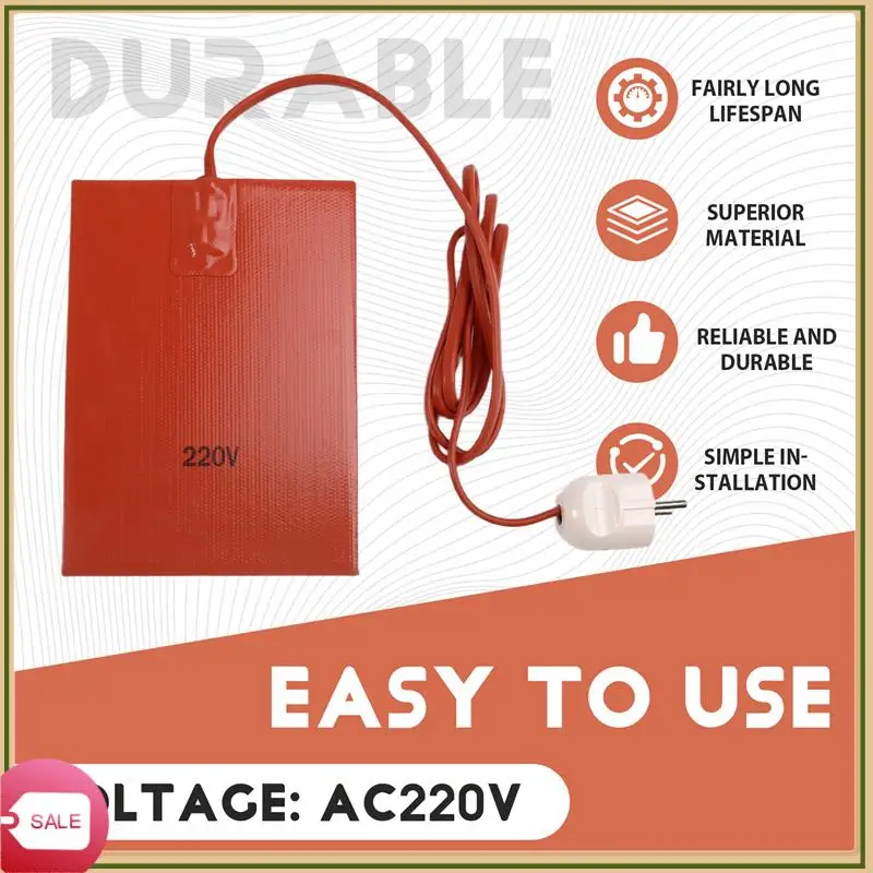 Unique Car Engine Oil Pan Sump Tank Heater Pad 300W Silicone Heating Pad Engine Oil Tank Waterproof
Unique Car Engine Oil Pan Sump Tank Heater Pad 300W Silicone Heating Pad Engine Oil Tank Waterproof