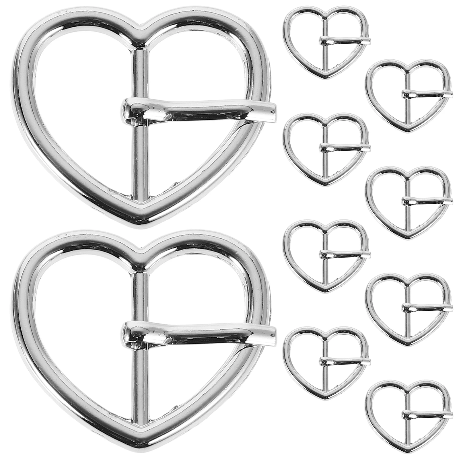 10pcs Heart-Shaped Waist Buckle Decorative Alloy Belt Buckle Single Prong Replacement Hardware For Girls Western Belts Vintage
10pcs Heart-Shaped Waist Buckle Decorative Alloy Belt Buckle Single Prong Replacement Hardware For Girls Western Belts Vintage