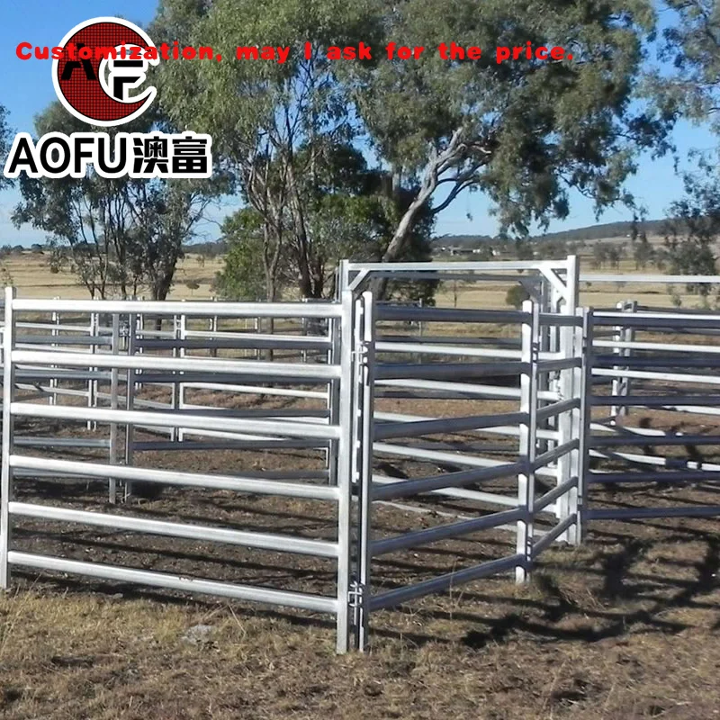 custom.High Strength High Quality Durable 1.8m X 2.1m 6 Rails Heavy Duty Galvanized Horse Yard Panel Fencing Livestock
custom.High Strength High Quality Durable 1.8m X 2.1m 6 Rails Heavy Duty Galvanized Horse Yard Panel Fencing Livestock