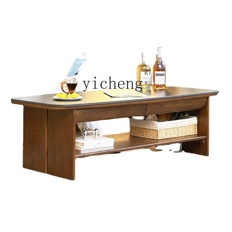 Zk Simple Modern Living Room Stone Plate Solid Wood Tea Table Long Reception Table Vintage Coffee Table
Zk Simple Modern Living Room Stone Plate Solid Wood Tea Table Long Reception Table Vintage Coffee Table