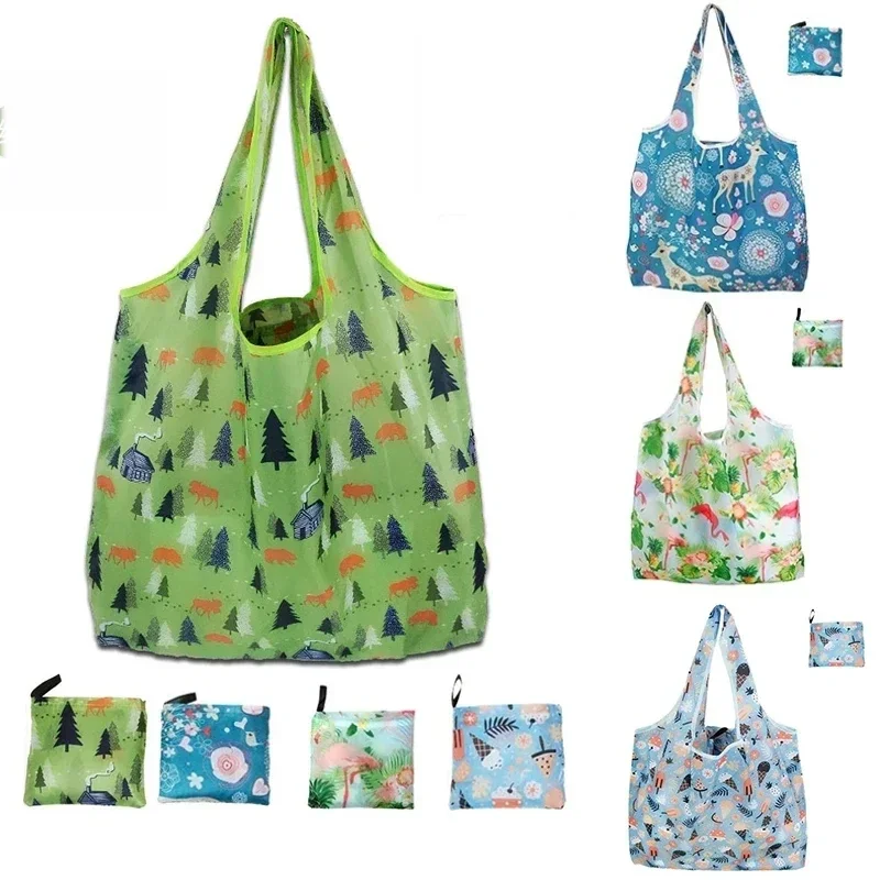 Foldable Shopping Bag Reusable Travel Grocery Bag Eco-Friendly Cartoon Cat Dog Plant Printing Portable Supermarket Shopping Bag
Foldable Shopping Bag Reusable Travel Grocery Bag Eco-Friendly Cartoon Cat Dog Plant Printing Portable Supermarket Shopping Bag