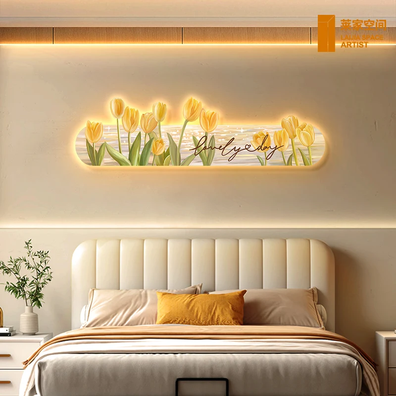 Nordic style living room led light painting main bed head bedroom light painting tulip sofa background wall light painting
Nordic style living room led light painting main bed head bedroom light painting tulip sofa background wall light painting