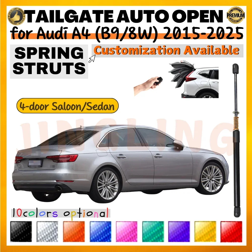 Qty(1) Trunk Strut with Spring for Audi A4 S4 RS4 (B9/8W) Sedan 2015-2025 Rear Tailgate Lift Support Shock Absorber Prop Rod
Qty(1) Trunk Strut with Spring for Audi A4 S4 RS4 (B9/8W) Sedan 2015-2025 Rear Tailgate Lift Support Shock Absorber Prop Rod