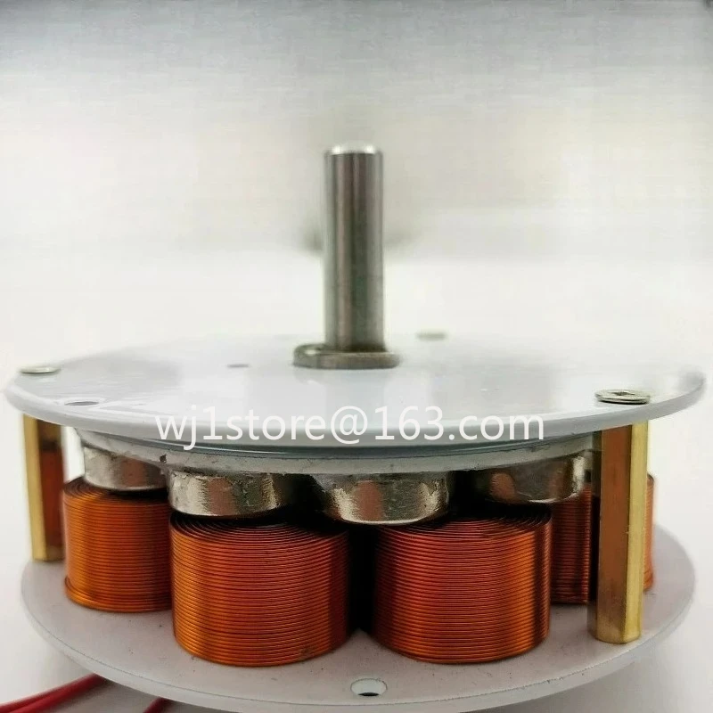 Micro disc type with iron core generator, strong magnetic, low speed, high power generation, multi-pole, three-phase alternator
Micro disc type with iron core generator, strong magnetic, low speed, high power generation, multi-pole, three-phase alternator