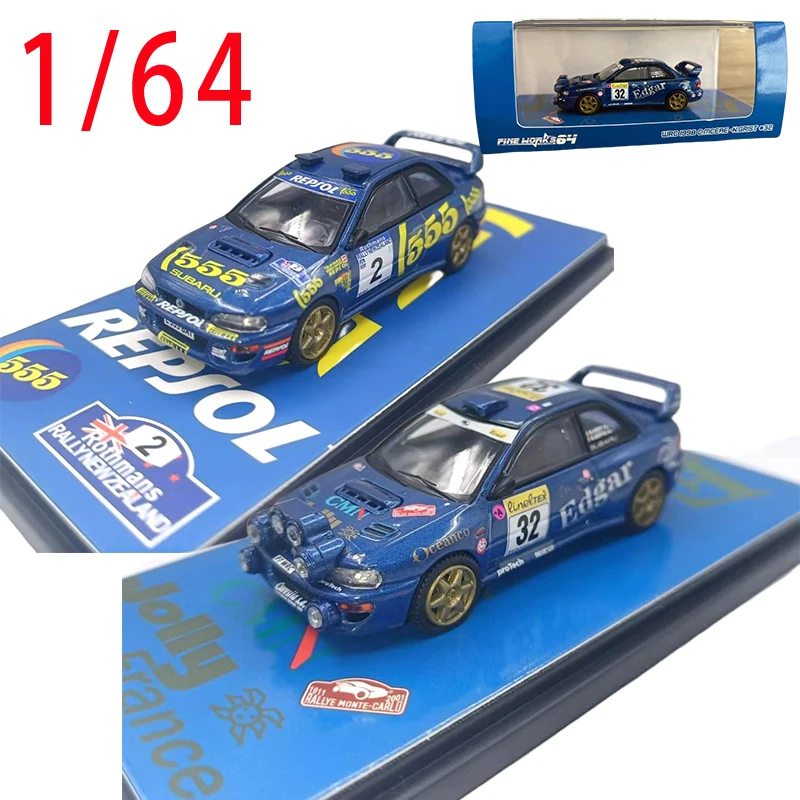 Fine Works 1:64 Subaru WRC Rally Champion Die Cast Alloy Toy Car Model Collection Decoration Toys for Boys
Fine Works 1:64 Subaru WRC Rally Champion Die Cast Alloy Toy Car Model Collection Decoration Toys for Boys