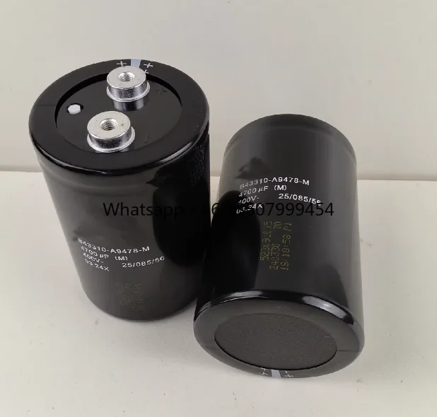 B43310-A9478-M A9478-M B43310-B9478-A 400V4700UF Capacitor
B43310-A9478-M A9478-M B43310-B9478-A 400V4700UF Capacitor