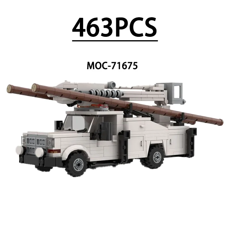 MOC-71675 Building Blocks Multi-Purpose Truck Traffic Train Model 463PCS Children Educational Birthday Christmas New Year Gift
MOC-71675 Building Blocks Multi-Purpose Truck Traffic Train Model 463PCS Children Educational Birthday Christmas New Year Gift