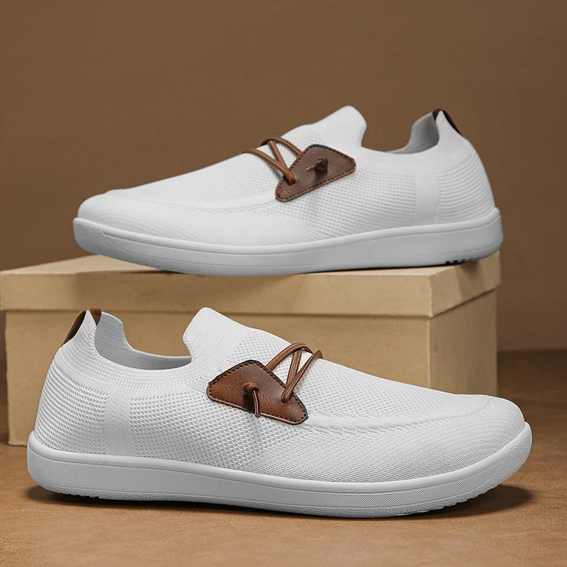 Новая мужская спортивная обувь, дышащая повседневная обувь с сетчатой подкладкой, уличная обувь для ходьбы на мягкой подошве, легкая удобная мужская спортивная обувь
Новая мужская спортивная обувь, дышащая повседневная обувь с сетчатой подкладкой, уличная обувь для ходьбы на мягкой подошве, легкая удобная мужская спортивная обувь