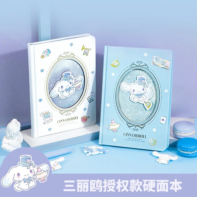 Sanrio Cinnamoroll дневник, милый мультяшный блокнот, цветная страница, твердая оболочка, блокнот для мальчиков и девочек, праздничные подарки
Sanrio Cinnamoroll дневник, милый мультяшный блокнот, цветная страница, твердая оболочка, блокнот для мальчиков и девочек, праздничные подарки