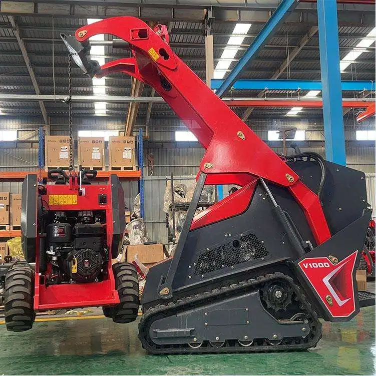 Mini Compact Small Front End Hydraulic Track Skid Steer Crawler Mini Loader
Mini Compact Small Front End Hydraulic Track Skid Steer Crawler Mini Loader