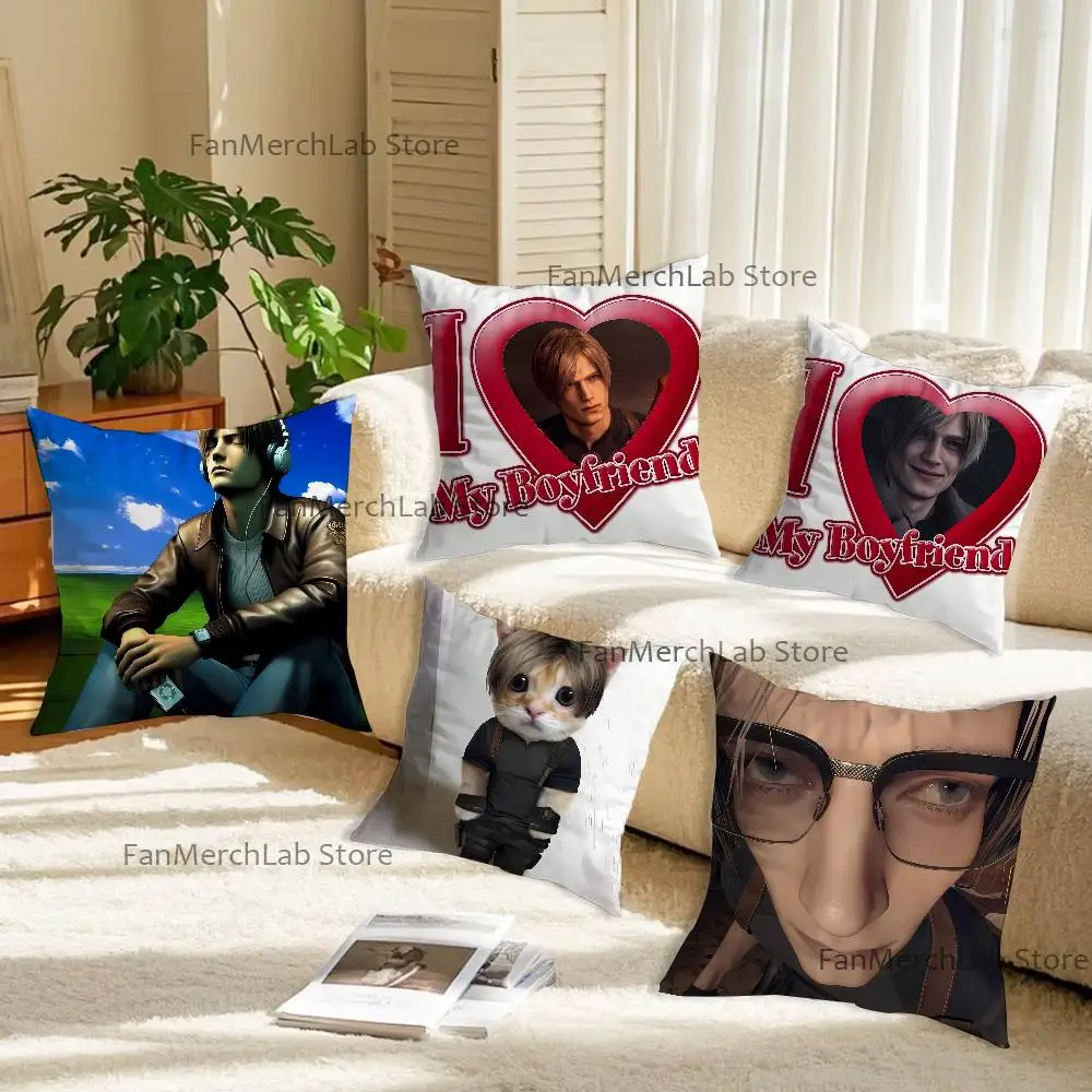 Мультяшная наволочка Леон Кеннеди, плюшевая подушка-игрушка для мальчиков и девочек, мультяшная аниме-подушка в стиле кавай, украшение, милые подарки на день рождения для детей
Мультяшная наволочка Леон Кеннеди, плюшевая подушка-игрушка для мальчиков и девочек, мультяшная аниме-подушка в стиле кавай, украшение, милые подарки на день рождения для детей