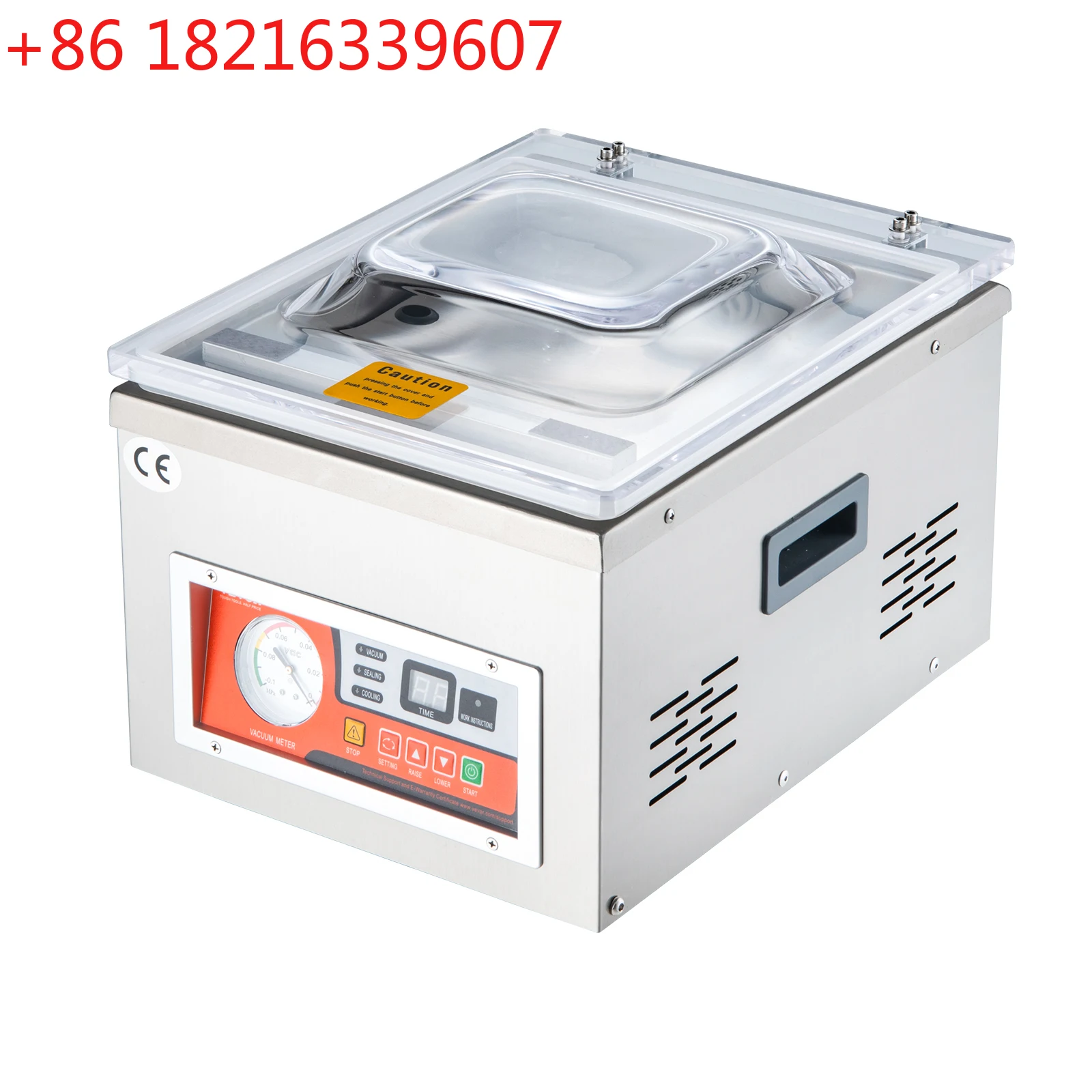 TAO DZ-260A Chamber Vacuum Sealer with 15.7" Sealing Length Kitchen Vacuum Packing Machine for Home Foods Meats Marinades
TAO DZ-260A Chamber Vacuum Sealer with 15.7" Sealing Length Kitchen Vacuum Packing Machine for Home Foods Meats Marinades