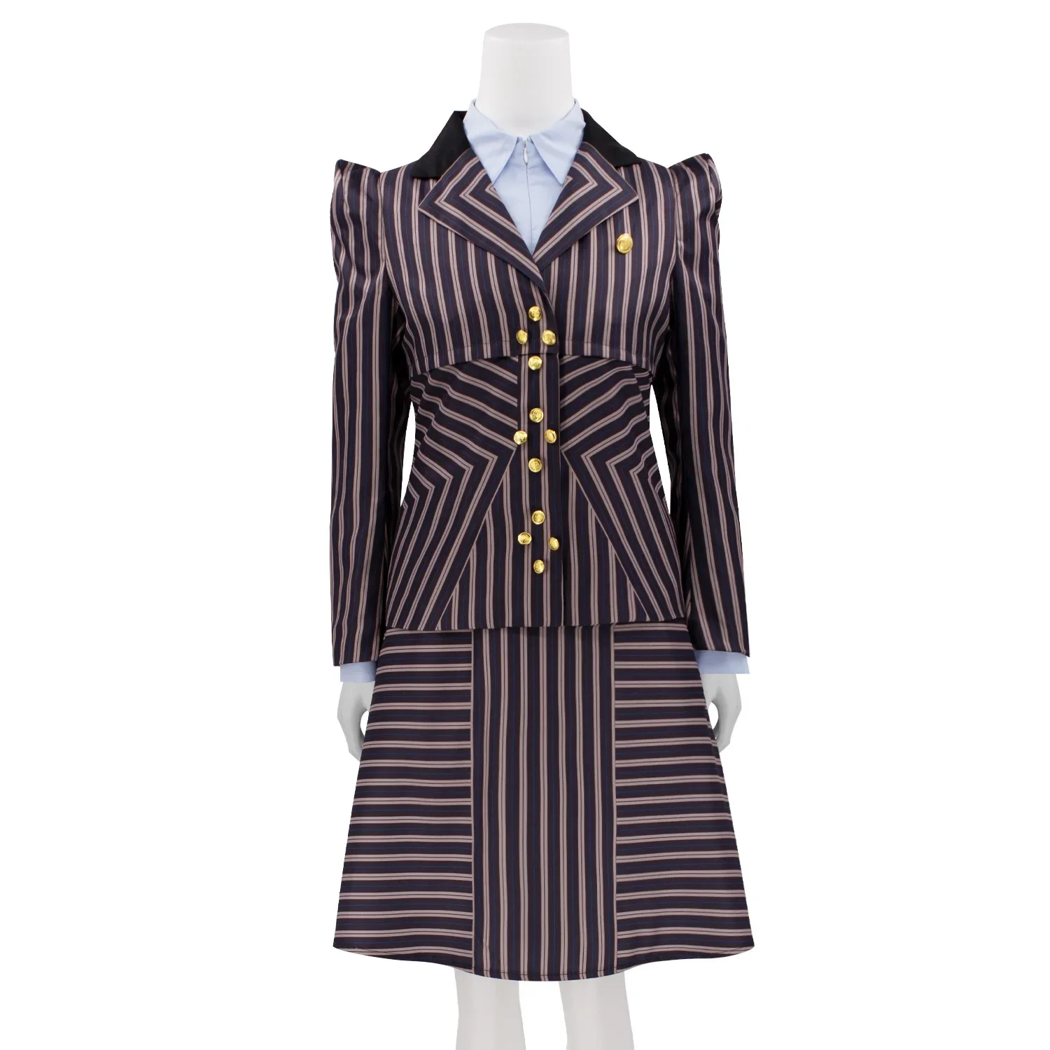 Movie Witch Elphaba Wicked Cosplay Costume Stripe Suits Woman Halloween Carnival Cosplay Elphaba Customized Clothes 2025
Movie Witch Elphaba Wicked Cosplay Costume Stripe Suits Woman Halloween Carnival Cosplay Elphaba Customized Clothes 2025