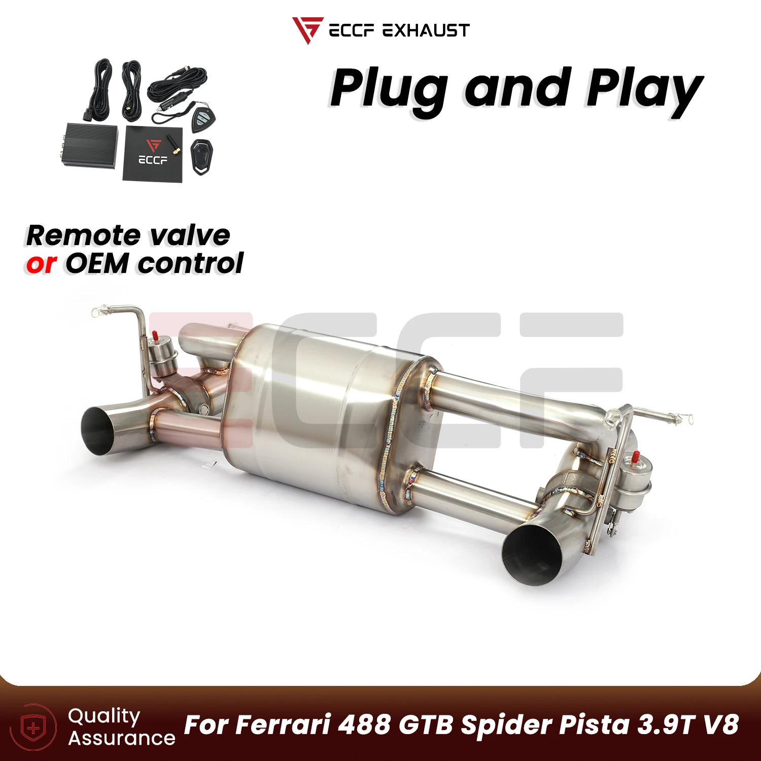 Sporty Stainless steel Catback exhaust For Ferrari 488 GTB Spider Pista 3.9T V8 Aggressive exhaust Sound Plug and Play
Sporty Stainless steel Catback exhaust For Ferrari 488 GTB Spider Pista 3.9T V8 Aggressive exhaust Sound Plug and Play