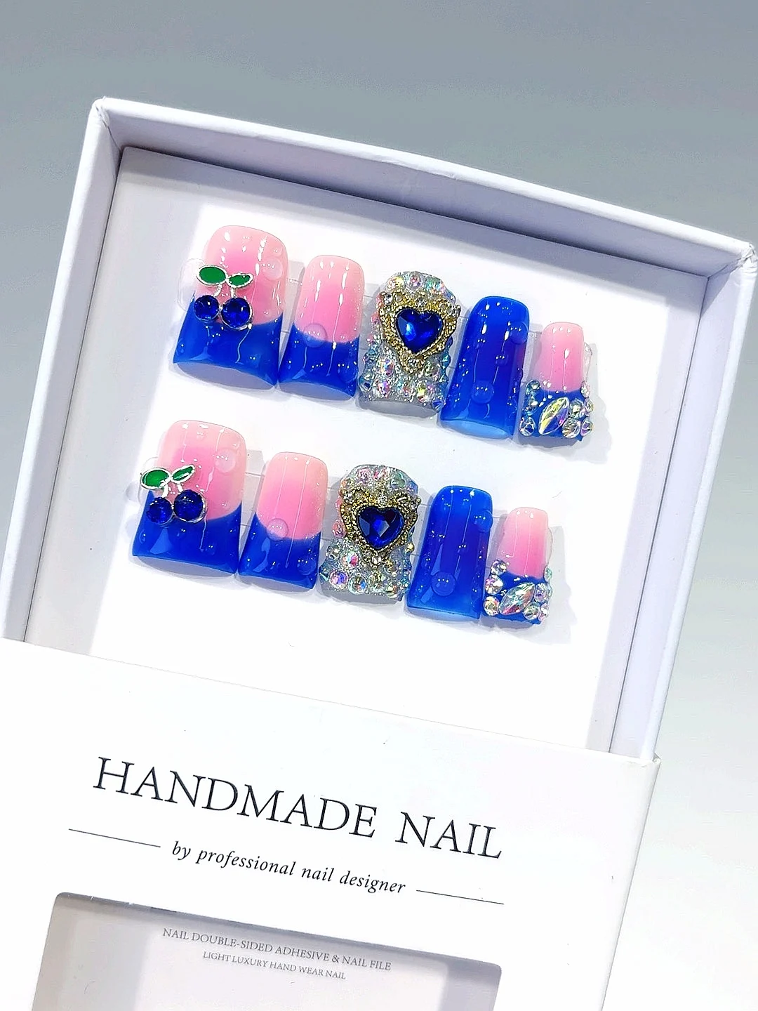 Роскошный модный носимый дизайн ногтей Cherry Heart Diamond Light (L257)
Роскошный модный носимый дизайн ногтей Cherry Heart Diamond Light (L257)