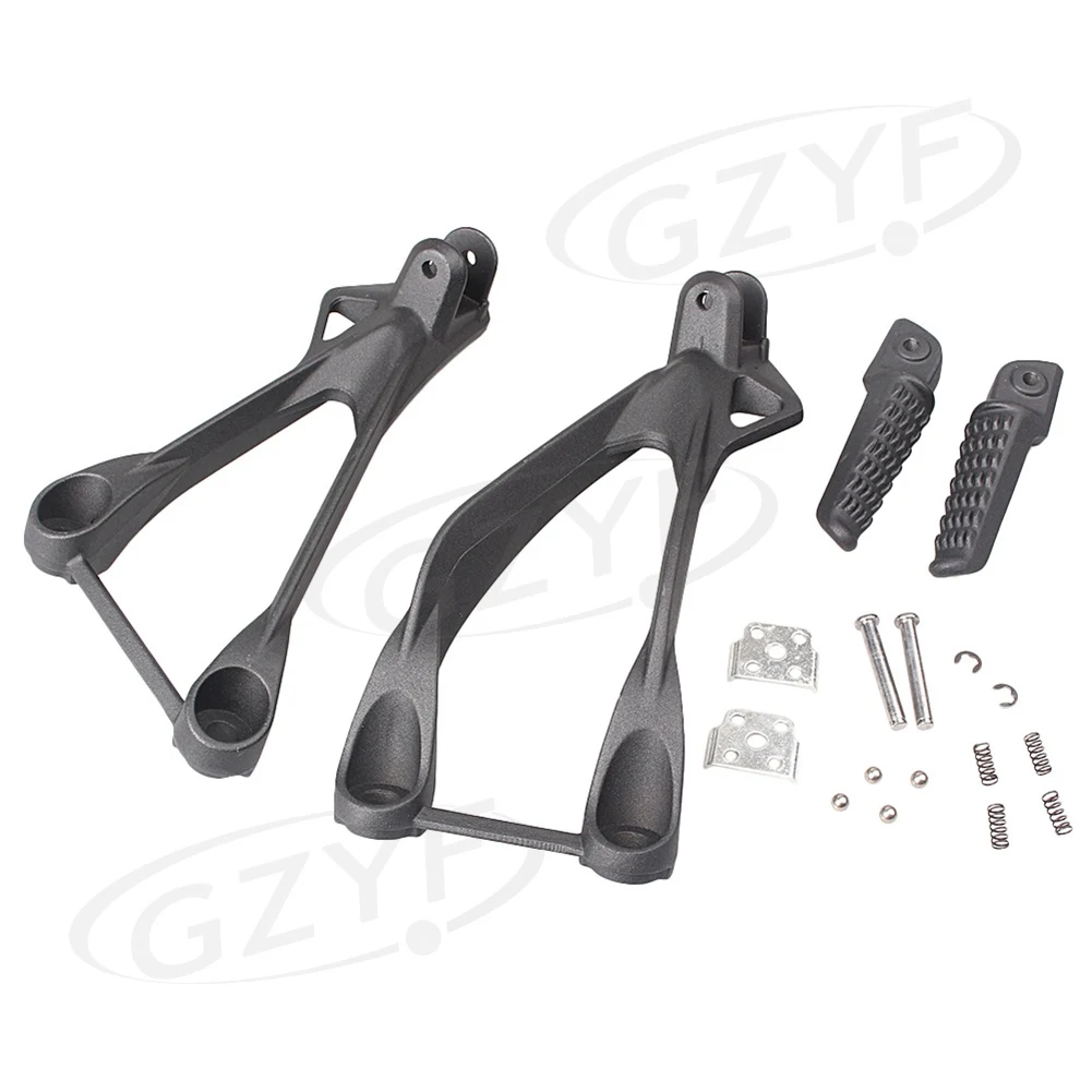 1Pair Aluminum Motorcycle Rear Passenger Footpegs Foot Pegs Footrest Brackets For Kawasaki ZX6R 2005 2006 2007 2008
1Pair Aluminum Motorcycle Rear Passenger Footpegs Foot Pegs Footrest Brackets For Kawasaki ZX6R 2005 2006 2007 2008