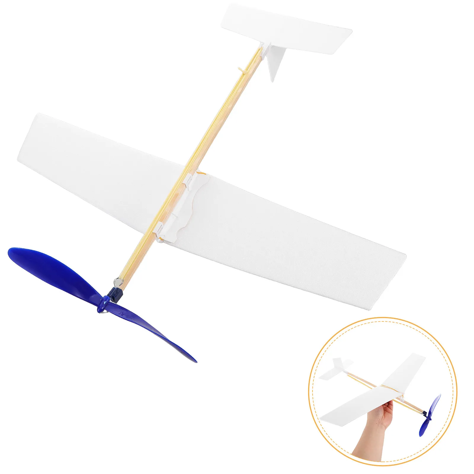 DIY Foam Glider Plane Rubber Band Powered Airplane Craft Easy Assemble Educational Outdoor Adults Airplane Making
DIY Foam Glider Plane Rubber Band Powered Airplane Craft Easy Assemble Educational Outdoor Adults Airplane Making