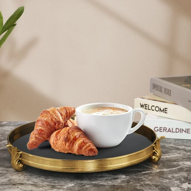 Pure Copper Tray Light Luxury European Style Home Decoration Living Room Storage Plate Candy Storage Tray Exquisite
Pure Copper Tray Light Luxury European Style Home Decoration Living Room Storage Plate Candy Storage Tray Exquisite