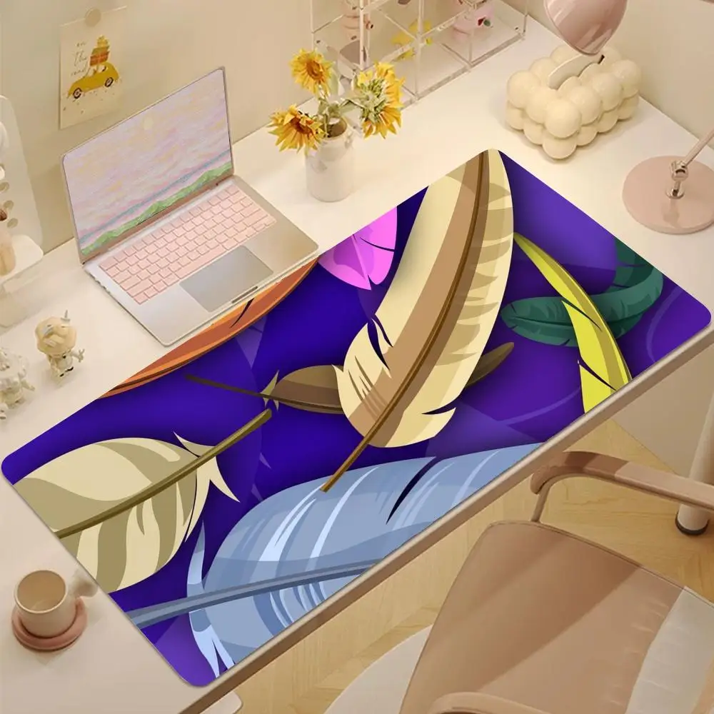 Feather Mouse Pad Tablet mouse Pad Laptop xl desktop mouse pad, cute HD Rainbow Gaming keyboard pad, csgo Player, 90x40
Feather Mouse Pad Tablet mouse Pad Laptop xl desktop mouse pad, cute HD Rainbow Gaming keyboard pad, csgo Player, 90x40
