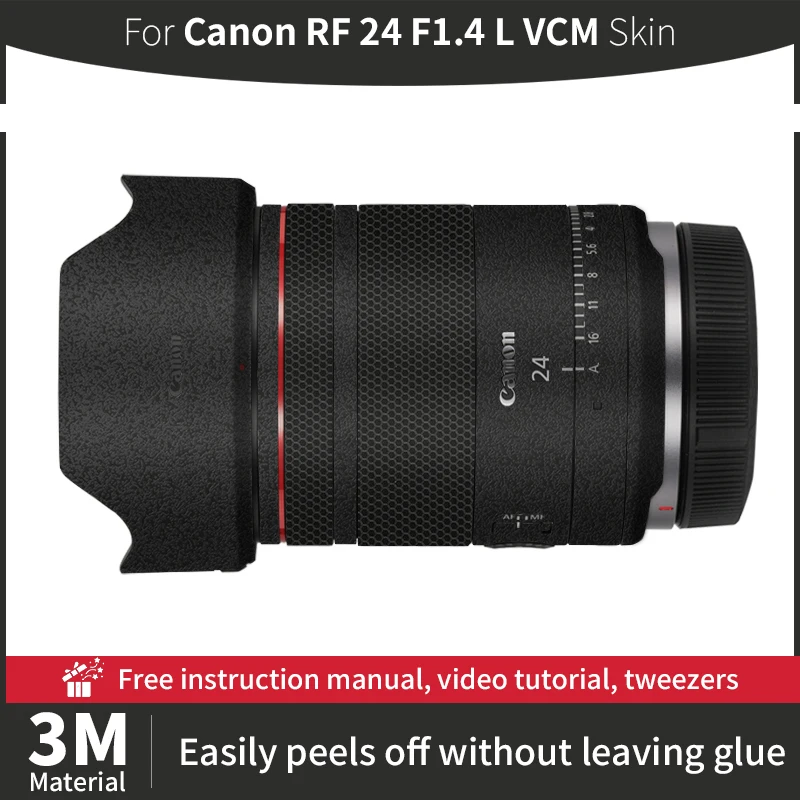 For Canon 24mm Skin Canon RF 24mm F1.4 L VCM Lens Skin Anti-scratch Camera Lens Sticker protective film
For Canon 24mm Skin Canon RF 24mm F1.4 L VCM Lens Skin Anti-scratch Camera Lens Sticker protective film