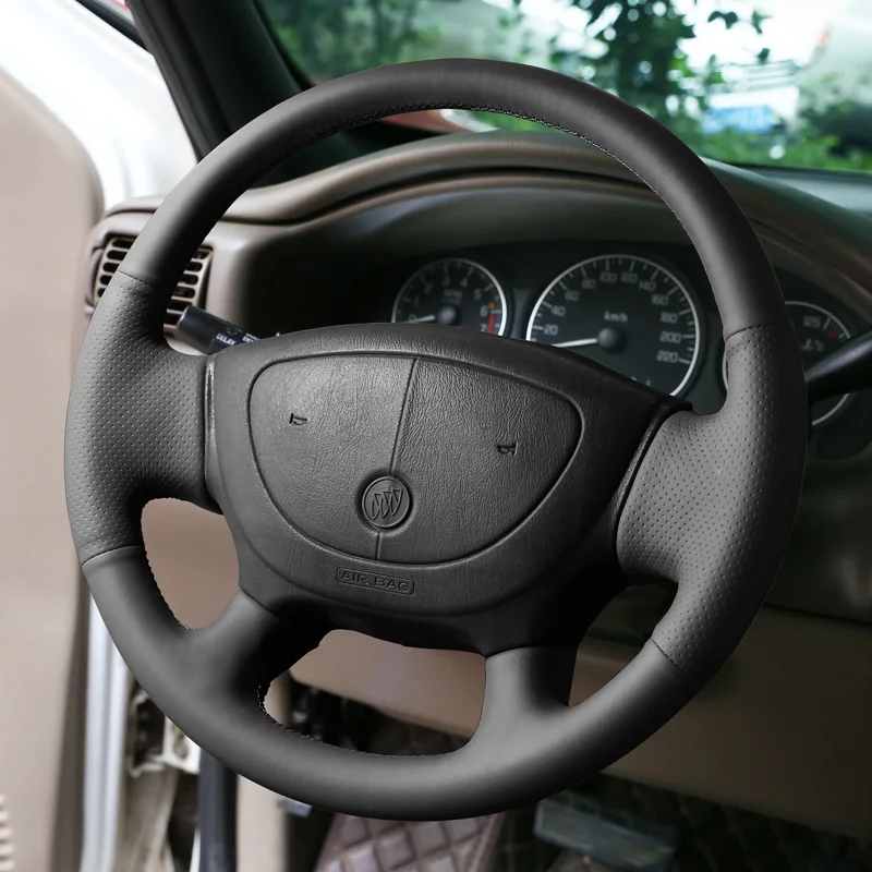 For Buick old GL8 Car Regal Steering Wheel Cover Genuine Leather Anti-skid Hand-sewn 2002-2006 Regal Car Accessories
For Buick old GL8 Car Regal Steering Wheel Cover Genuine Leather Anti-skid Hand-sewn 2002-2006 Regal Car Accessories