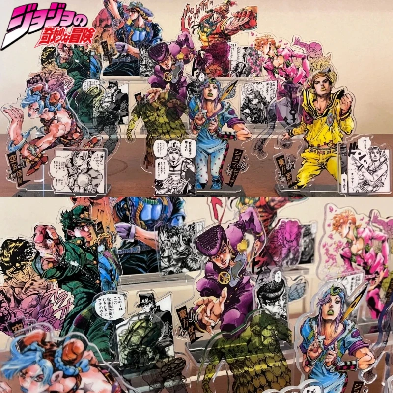 SHONEN JUMP SHOP JoJo's Bizarre Adventure Акриловая табличка сцены Джонатан Джостар Джозеф Джостар Kujō Jō Коллекция персонажей 
SHONEN JUMP SHOP JoJo's Bizarre Adventure Акриловая табличка сцены Джонатан Джостар Джозеф Джостар Kujō Jō Коллекция персонажей