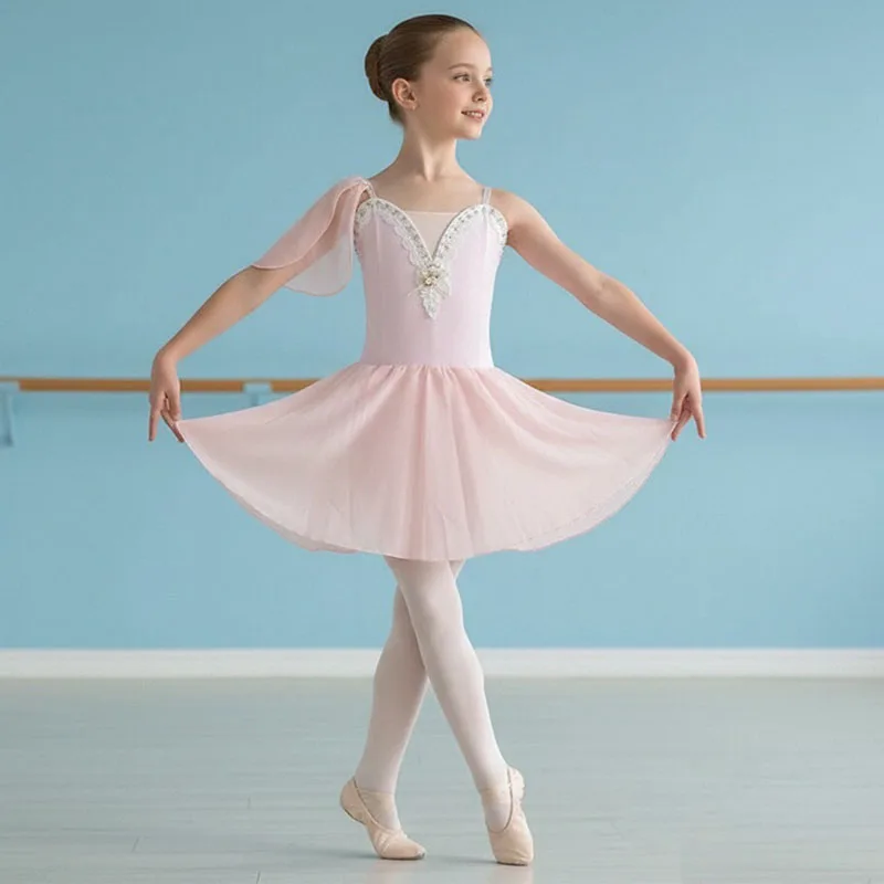 White Chiffon Children's Ballet Dance Dress Professional Girls Dance Costume Lightweight Elegant Ballet Performance Gown
White Chiffon Children's Ballet Dance Dress Professional Girls Dance Costume Lightweight Elegant Ballet Performance Gown