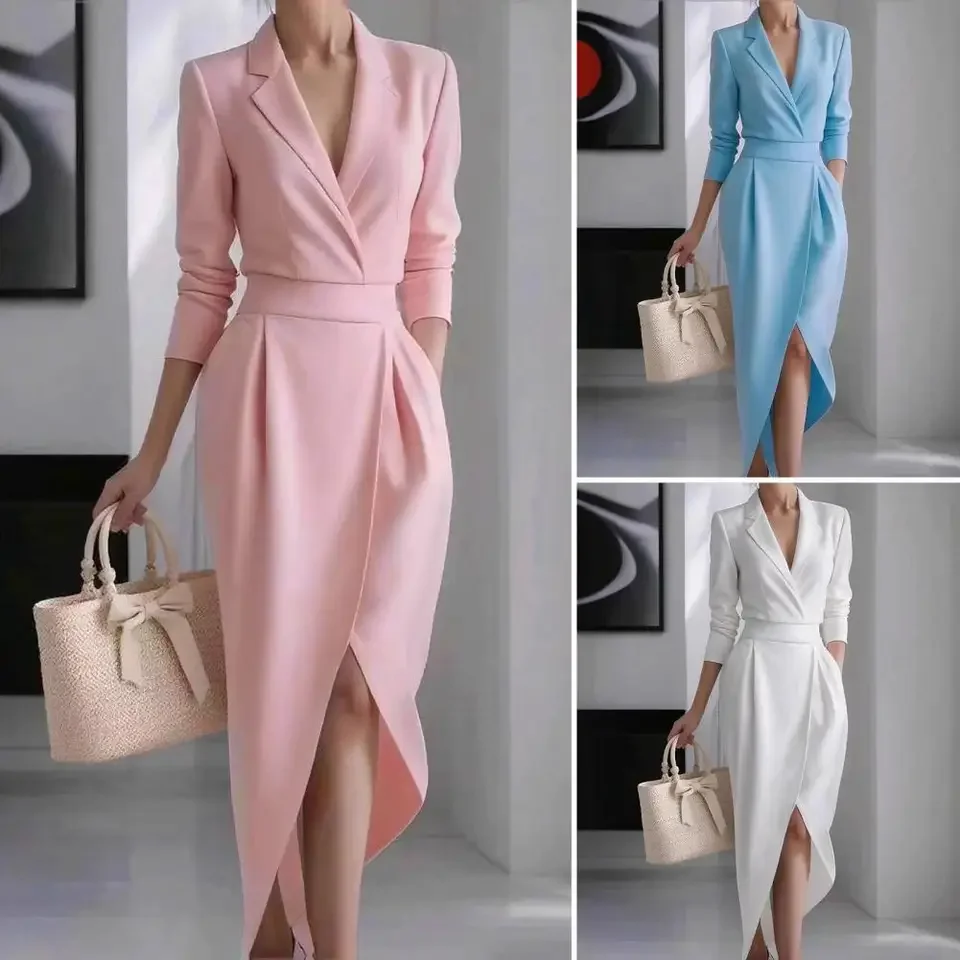 New Sexy Velvet Dress With Long Sleeves Slim Pleated Spring Summer Women's Casual Long Slit Dress Elegant Party Dresses
New Sexy Velvet Dress With Long Sleeves Slim Pleated Spring Summer Women's Casual Long Slit Dress Elegant Party Dresses
