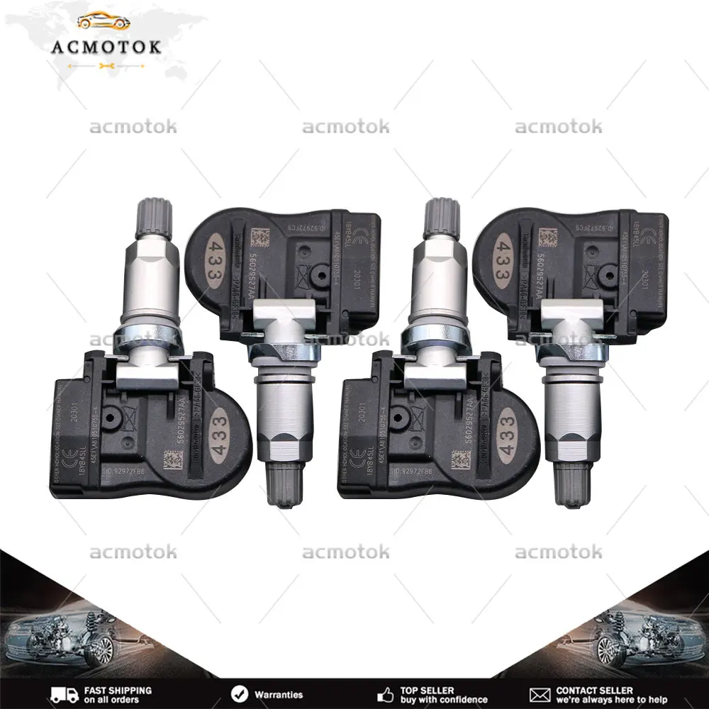 НАБОР 4 шт. 56029527 ДАТЧИК МОНИТОРА ДАВЛЕНИЯ В ШИНАХ AA TPMS 433 МГц ДЛЯ Chrysler 200 300 Sebring Town & Country Dodge Avenger Caliber
НАБОР 4 шт. 56029527 ДАТЧИК МОНИТОРА ДАВЛЕНИЯ В ШИНАХ AA TPMS 433 МГц ДЛЯ Chrysler 200 300 Sebring Town & Country Dodge Avenger Caliber