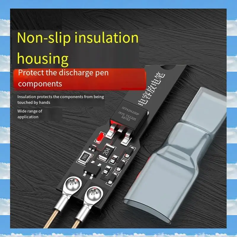A11I New Capacitor Discharge Pen Fast Discharge Capacitor Discharge Tools With LED Indicator Light Electronic Repair
A11I New Capacitor Discharge Pen Fast Discharge Capacitor Discharge Tools With LED Indicator Light Electronic Repair