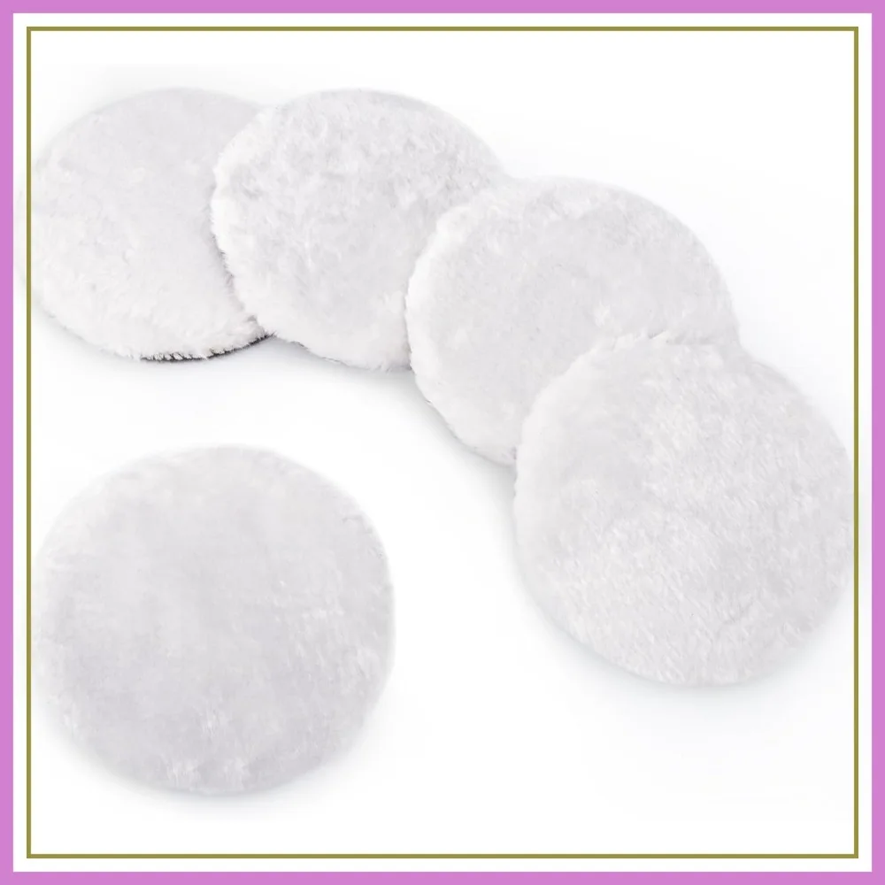 5 Pack 5 Inch Wool Polishing Pad Hook and Loop for Orbital Buffer
5 Pack 5 Inch Wool Polishing Pad Hook and Loop for Orbital Buffer