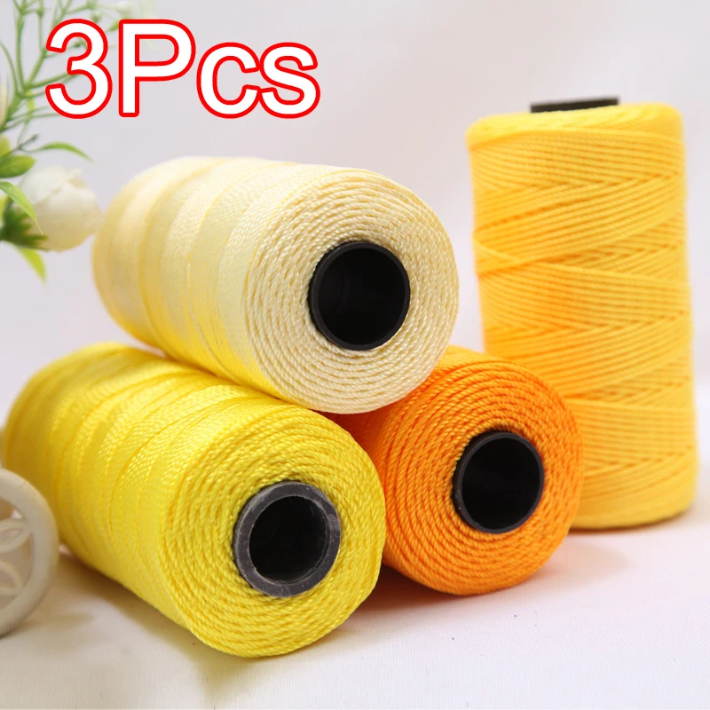3PCS total 300g Crocheting yarn Polyester Thread Summer cool ice knitting Yarn DIY Crochet mat bracelet Bag Hat shoes amigurumi
3PCS total 300g Crocheting yarn Polyester Thread Summer cool ice knitting Yarn DIY Crochet mat bracelet Bag Hat shoes amigurumi