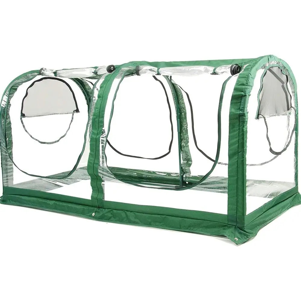 Portable Greenhouse Tent, Easy Set-Up Gardening lower House & Plant Sunshine Room with PVC Cover,71" X35.4" X35.4" or Protecting
Portable Greenhouse Tent, Easy Set-Up Gardening lower House & Plant Sunshine Room with PVC Cover,71" X35.4" X35.4" or Protecting
